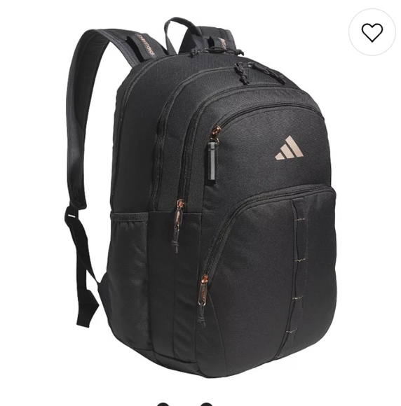 adidas Handbags - Excellent Condition Adidas Black Backpack With Pink Lining Inside.